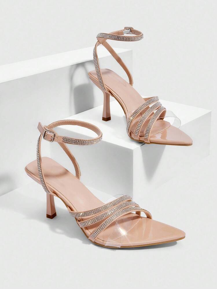 CUCCOO SZL Damen Mesh Blumen Spitzschuh Stiletto High Heel Pumps, elegante und klassische schwarze Satin Party Kleid Sandalen für formelle Anlässe, Hochzeiten und Galas