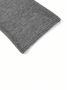 Ellevyn Áo len cardigan dệt kim tay dài buộc eo màu trơn dành cho nữ vào mùa thu/đông - Xám - Xem 6