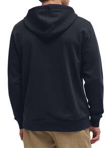 Hugo Boss Men's Drawstring Pocket Hooded Casual Sweatshirt - 402 Dark Blue - View 2