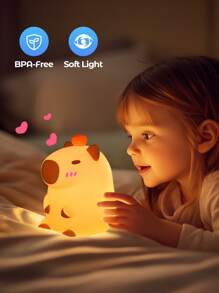 Teckwe 水豚可爱小夜灯氛围装饰灯 - 黃色 - 查看 5