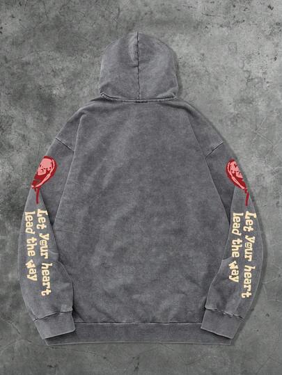 Street Life Sudaderas con capucha con cremallera versátiles y casuales para hombres