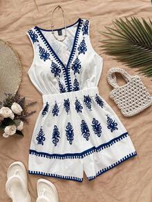 Blue and White