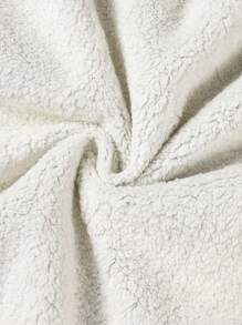 EMERY ROSE 女式休闲格子连帽羊毛夹克，秋冬季 - 彩色 - 查看 7