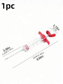 1pc Minimalist Multifunctional Kitchen Seasoning Syringe
