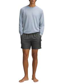 Nike Quần bơi thể thao ngoài trời rộng rãi cho bé trai tuổi teen - Xám - Xem 3