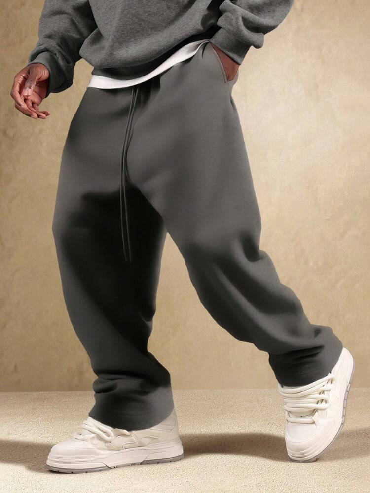 Essential Essential Drop Crotch Jogger Loose Fit Wide Leg Sweatpants