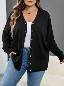 SHEIN CURVE+ Quần legging in hình mạng nhện trong suốt màu đen cỡ lớn, trang phục Halloween, trang phục Goth/Gothic cho phụ nữ/trang phục Halloween cỡ lớn/trang phục Halloween, áo len cardigan cỡ lớn, quần áo nữ 8xl, quần áo nữ cỡ lớn 6xl, quần áo nữ cỡ lớn 5xl, quần áo nữ cỡ lớn Xxl, quần áo mùa thu cho phụ nữ/mùa thu/mùa đông - màu đen - Xem 3