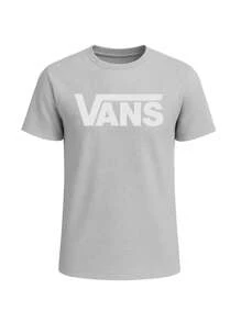 Vans Flying V 圆领 T 恤 FLYING V EVENING HAZE - 淺灰色 - 查看 4