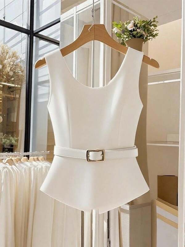 Franclia New Arrival European & American Commuting Elegant Luxury Women Camisole