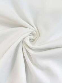 Franclia Quần áo nữ mùa thu Áo sơ mi trắng thông thường dành cho nữ có dây áo hai dây giả, áo trễ vai tay lửng 2 trong 1, thời trang đi làm thanh lịch, thích hợp cho tiệc tùng, áo trễ vai công sở, quần áo trắng toàn bộ cho trường đại học áo cánh trắng - trắng - Xem 5