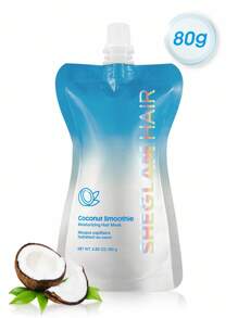 SHEGLAM HAIR 椰子冰沙保濕髮膜，持久亮澤，減少毛躁，增強光澤和光澤，緩解乾渴髮絲，提高彈性和柔韌性，撫平毛躁和飛散，恢復光澤和柔軟度，持久乳白色香氣，適合所有髮質 畢業 生日 假期 Summer 冬天 秋天 女性 化妝品 派對 海灘 旅行 露營 戶外 學校 校園 節慶 裝潢風格 禮物 展示 玫瑰 女孩 最好的 顏色 魅力 氛圍 粉紅色的 聖誕節 新年 感恩節 情人節 - 白色 - 查看 9