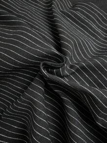 SHEIN PETITE Damen Organic Cotton Straight Leg Hosen mit ultra-niedriger Taille, Lässig