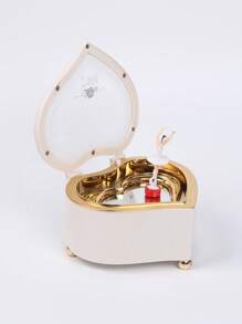 Caja de música decorativa, artículo de boda minimalista y práctico multifuncional - Blanco - Ver 14