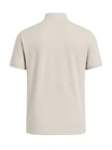Calvin Klein STRETCH PIQUE STAND - Beige - View 5