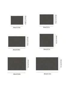 SHEIN 1 件洗衣机和烘干机罩保护垫，硅藻土洗衣机烘干机罩，适用于顶部，快干且高吸水性洗衣机和烘干机顶部保护套，粉色，袋子，组织器，存储 - 彩色 - 查看 2