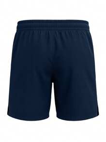 Nike Men Loose Elastic Waist Swim Trunks Shorts For Summer Vacation - Navy Blue - View 5