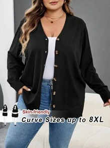 SHEIN CURVE+ Quần legging in hình mạng nhện trong suốt màu đen cỡ lớn, trang phục Halloween, trang phục Goth/Gothic cho phụ nữ/trang phục Halloween cỡ lớn/trang phục Halloween, áo len cardigan cỡ lớn, quần áo nữ 8xl, quần áo nữ cỡ lớn 6xl, quần áo nữ cỡ lớn 5xl, quần áo nữ cỡ lớn Xxl, quần áo mùa thu cho phụ nữ/mùa thu/mùa đông - màu đen - Xem 1