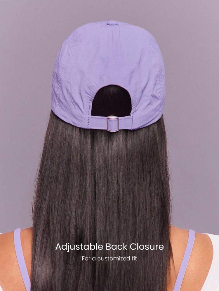 Nylon Peak Performance Sweatband Cap With Reflective Handsewn Logo Daily Casual