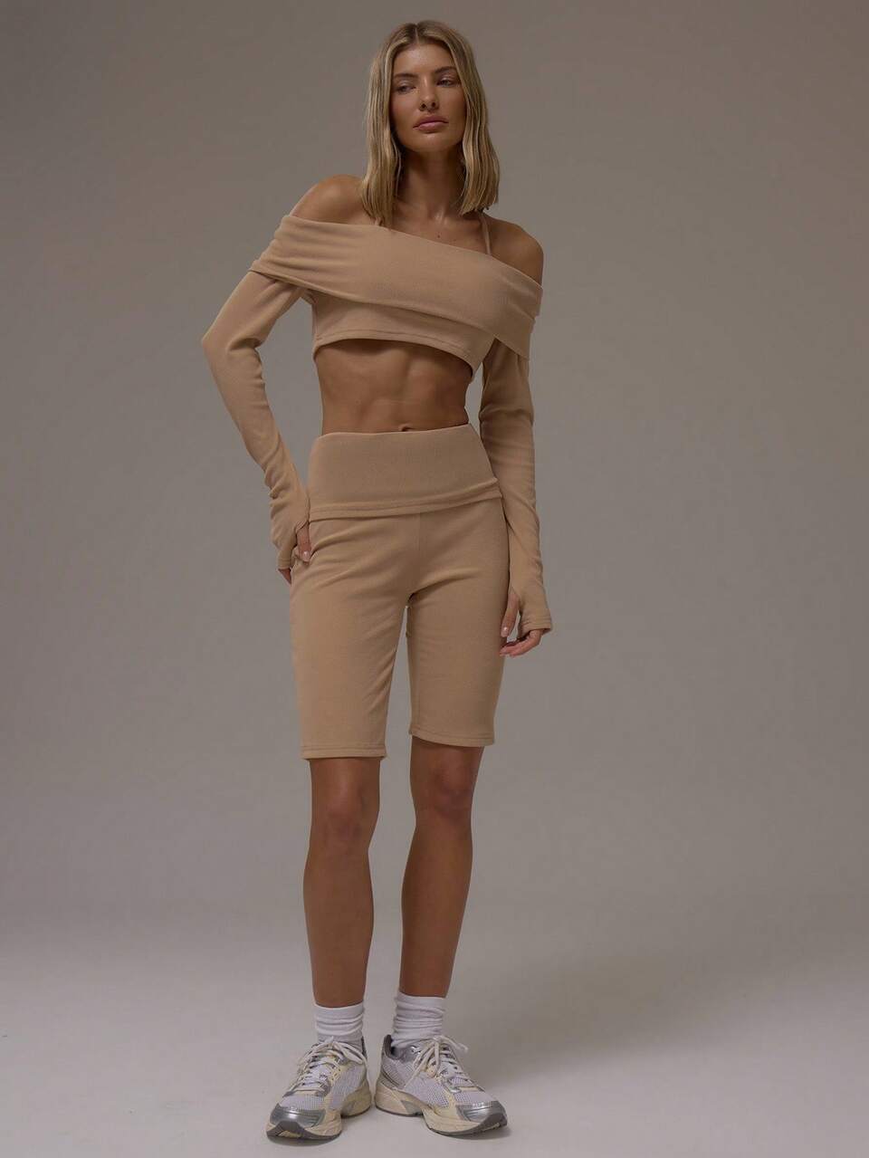 Ribbed Fitted Capri Leggings Casual Airport Loungewear Back To School Fall Fall Autumn  Thanksgiving Summer