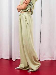 COUREZ Low Waist Oversized Washed Joggers