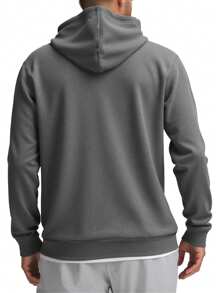 Hugo Boss 男士抽绳连帽长袖休闲百搭运动衫 - 51 淺淡灰色 - 查看 2