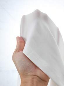 Plus Size Women Summer Lemon Print Casual Short Sleeve T-Shirt - White - View 7