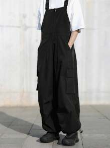 Claim Dot 男士街头风格百搭工装裤，配有多个口袋、正面拉链和方便调节的带扣、结构化斜插口袋、可调节袖口，适合休闲场合、时尚服装、街头服饰、户外活动、返校、节日礼物、男友礼物、男女通用