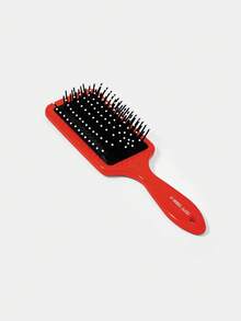 HARRY POTTER X SHEIN Animal Printed Hand-Held Massage Air Cushion Comb, One Of The Four Colleges, College Badger Logo Flag Pattern Airbag Comb, Letter Printed Daily Necessities Hairdressing Comb At The Beginning Of School Season, Durable And Practical Comb, Small Gifts For Back-To-School Season, And Gifts For Friends Or Family. - Multicolor - View 3