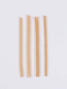 4 Stücke 4 Größen Ring Größen Regler für lose Ringe, Schmuck Sizer Dorn zum Herstellen von Schmuck Schutz, Abstandshalter, Sizer, Passform Spiral Silikonteil Set, tolle Geschenke