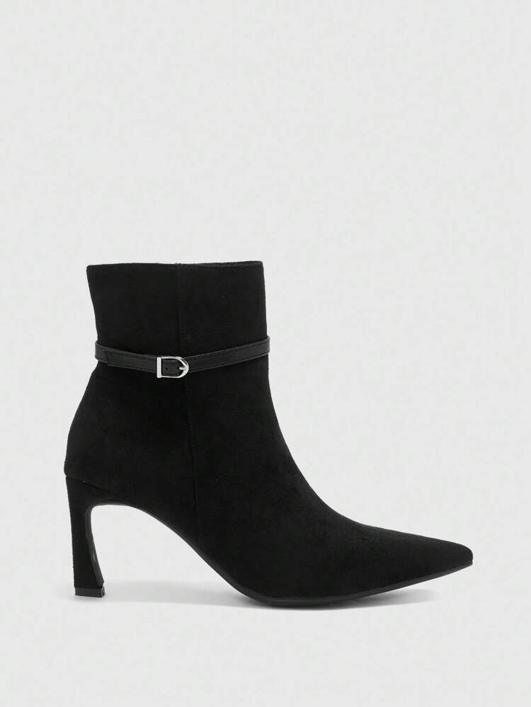CUCCOO BIZCHIC Casual Commuting Fashion Versatile Pointed Toe Thin Heel Women's Ankle Boots
