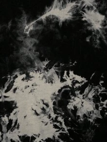 SHEIN 青少年男孩扎染图案休闲针织 T 恤