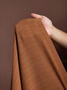 Veslaya 2025 Autumn/Winter New Large Women's/Autumn Women's/Return To School/School Clothing/Y2k/Street Style/Date Outing/Work/Office/Women's Airport Clothing/Party/Commuting/Elegant/Cocktail/Punk/Decadent/Valentine's Day/Commuting French Loose Brown Texture Fabric Flat Barge With Pocket Long Sleeve H-Shaped Double Row Buckle Fall