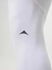 ARC Activewear Sports Tights Performance Bottom Running Fitness Gym Workout Training - White - View 5