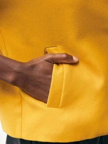 Maija Áo khoác ngoài đa năng ve áo trễ vai 2025 dành cho nữ, Quần áo mùa thu, Áo khoác mùa đông nữ, Áo khoác mùa đông nữ, Trang phục Halloween màu vàng, Trang phục Halloween dành cho nữ, Ác mộng trước Giáng sinh, Tối giản, Cổ điển, Áo khoác ngoài thiết thực, Phong cách Old Money - Màu vàng - Xem 10