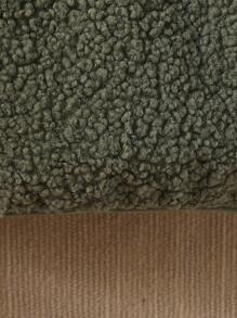 SHEIN 婴儿羊毛夹克，婴儿冬季厚棉外套，男婴外套