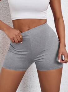 Rovax 女式灰色短版緊身褲