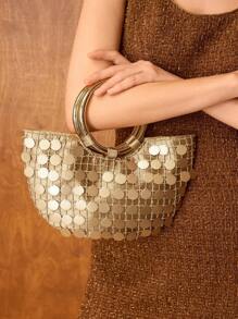 MOTF PREMIUM IRONMONGERY BOSTON TASCHE MIT OBERGRIFF