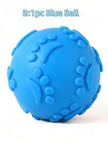 SHEIN 1件/3件宠物爪形乳胶咀嚼球玩具，带声音，适合狗狗 - 彩色 - 查看 15