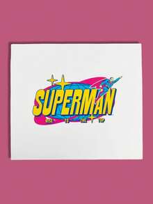 SUPERMAN X SHEIN Letter Graphic Comics Wrapping Kit, Premium Birthday Present Packaging, Collectible - Multicolor - View 5