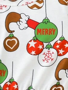 SHEIN Bộ 2 món áo len cardigan mềm mại thêu hình trái tim màu xanh lá cây phong cách Giáng sinh cho bé gái mùa thu/đông, họa tiết Giáng sinh, thiết kế đơn giản, thích hợp mặc hàng ngày và mặc thường ngày - Nhiều màu - Xem 6