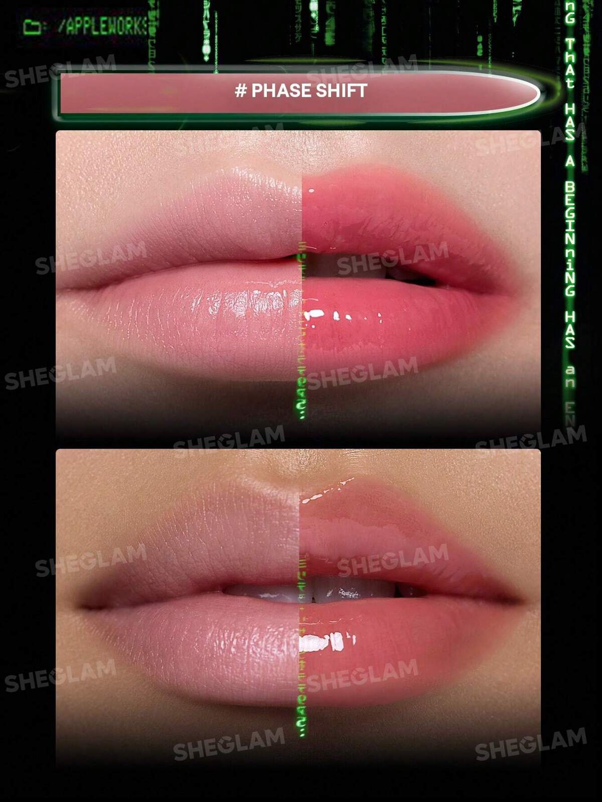 The Matrix Resurrections | SHEGLAM Slowmo Lip Gloss-Phase Shift