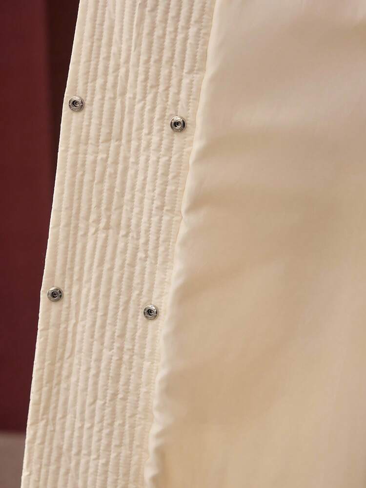 벨트 더블 브레스트 겨울 코트