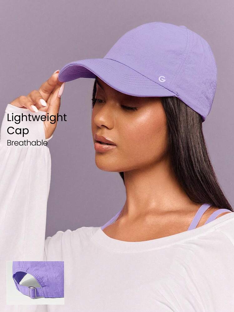 Nylon Peak Performance Sweatband Cap With Reflective Handsewn Logo Daily Casual