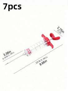 1pc Minimalist Multifunctional Kitchen Seasoning Syringe