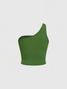 SHEIN SXY 2 件套大码女式纯色无袖抹胸和热带植物印花短裤度假套装，适合早春、春夏季、雨林、海滩派对、海边度假、篝火晚会，清凉轻盈，修身版型，穿着舒适，易于搭配且看起来苗条，凸显您的身材，修饰身材，2 件套夏季服装 - 彩色 - 查看 10