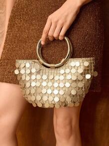 MOTF PREMIUM IRONMONGERY BOSTON TASCHE MIT OBERGRIFF