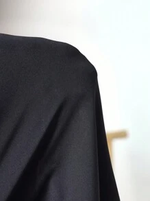 Menodora SHEIN Sport Spódnica-kombinezon damski w jednolitym kolorze z odkrytymi ramionami, strój do tańca