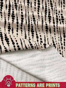 EMERY ROSE Women's All-Match Printed Pocket Romper, Suitable For Spring And Summer - Multicolor - View 3