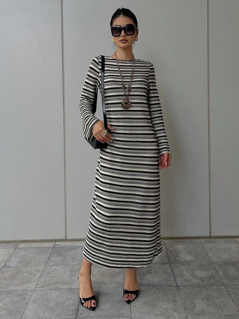 bridesmaid black and white dresses Tea-Length Formal Dress with Pockets – PromGirl SIZE:Large: 35“x49“ / 90x125 cm lacquered grasscloth Casual Beach Wedding Attire Comes with a matching