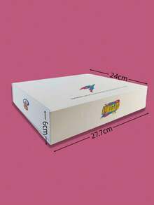 SUPERMAN X SHEIN Letter Graphic Comics Wrapping Kit, Premium Birthday Present Packaging, Collectible - Multicolor - View 4